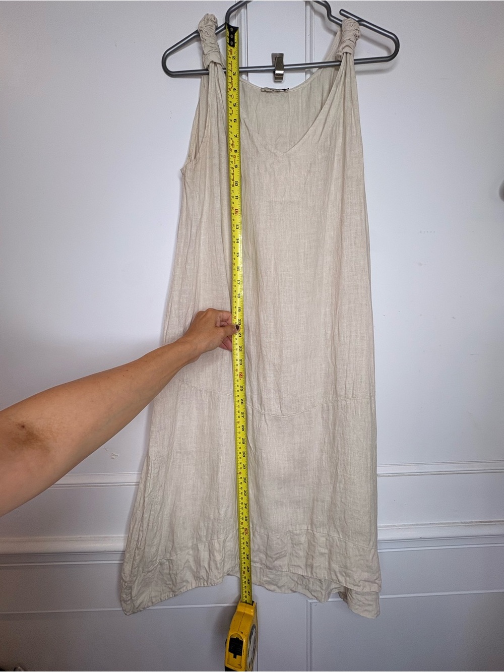 Alessia Pacini Beige Linen dress - Picture 12 of 15